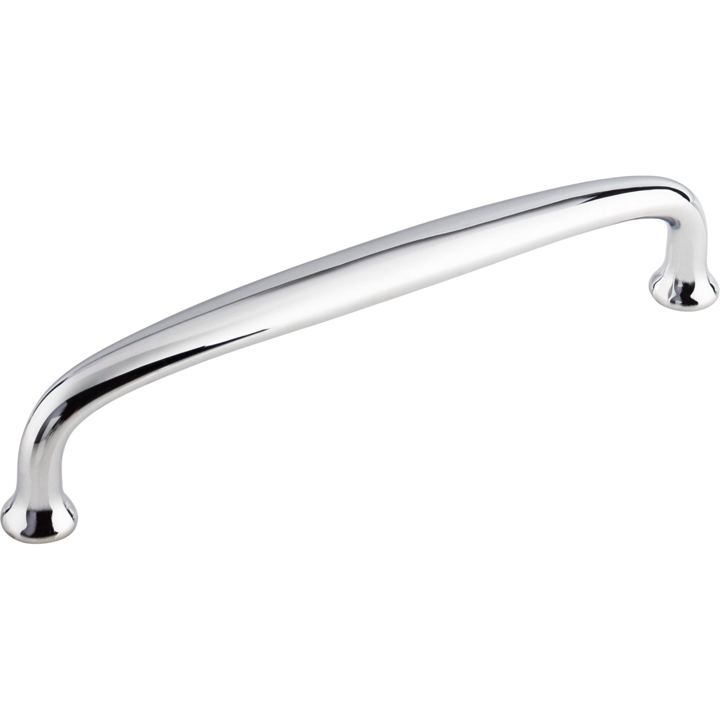 TOP KNOBS M1917 Charlotte 6" Center to Center Bar Pull - Polished Chrome