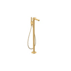 AXOR 49440251 Citterio C Freestanding Tub Filler Trim with 1.75gpm Handshower - Brushed Gold Optic