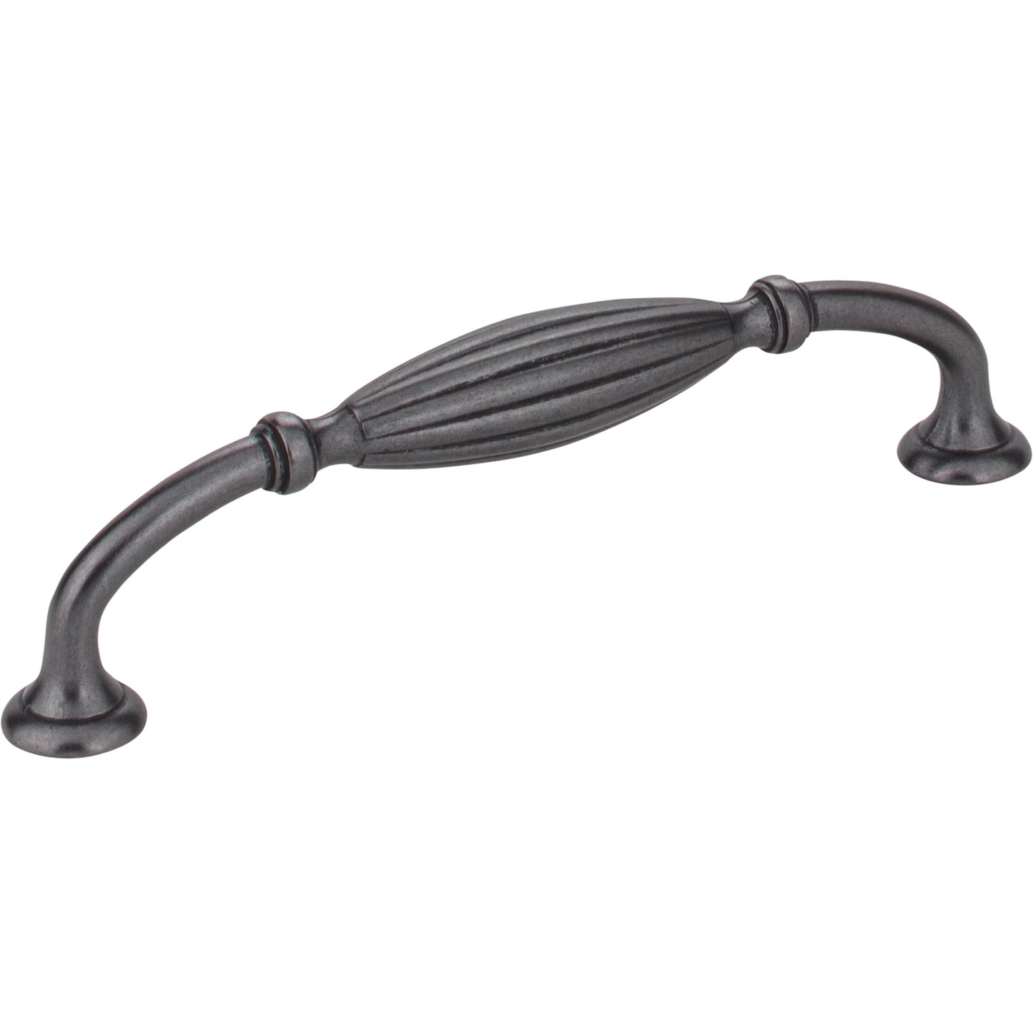 JEFFREY ALEXANDER 718DACM Glenmore 128 mm Center-to-Center Bar Pull , Gun Metal