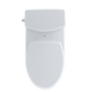 TOTO CST454CUFG#01 Drake II 1G Two-Piece Elongated 1.0 GPF Universal Height Toilet with CEFIONTECT , Cotton White