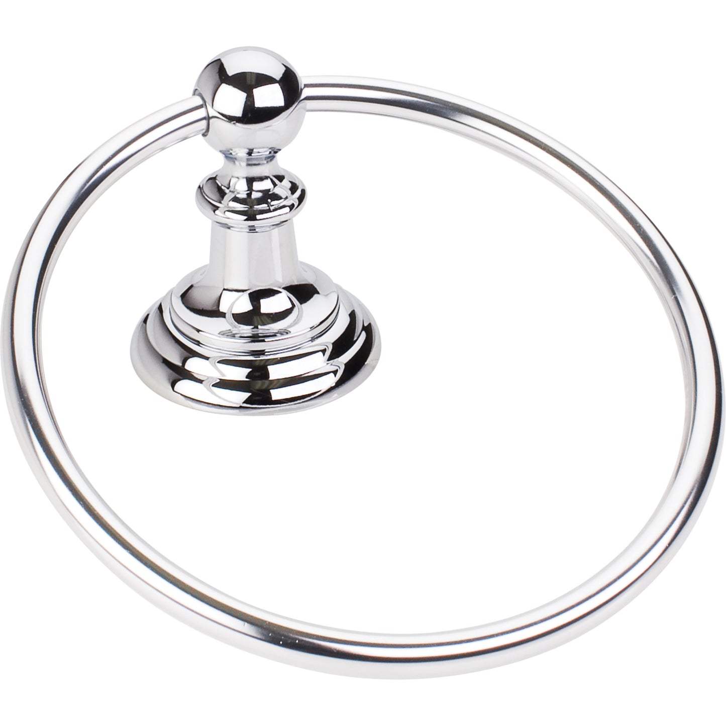 ELEMENTS BHE5-06PC Fairview Polished Chrome Towel Ring - Contractor Packed , Polished Chrome