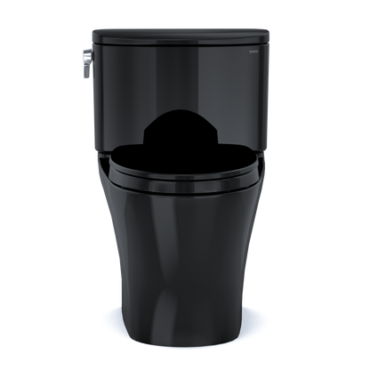 TOTO MS442124CUF#51 Nexus 1G Two-Piece Elongated 1.0 Gpf Universal Height Toilet With Ss124 Softclose Seat - Ebony