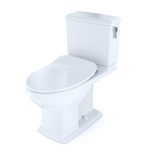 TOTO MS494234CEMFRG#01 Connelly Two-Piece Elongated Dual Flush 1.28 And 0.9 Gpf With Cefiontect And Right Lever - Cotton White
