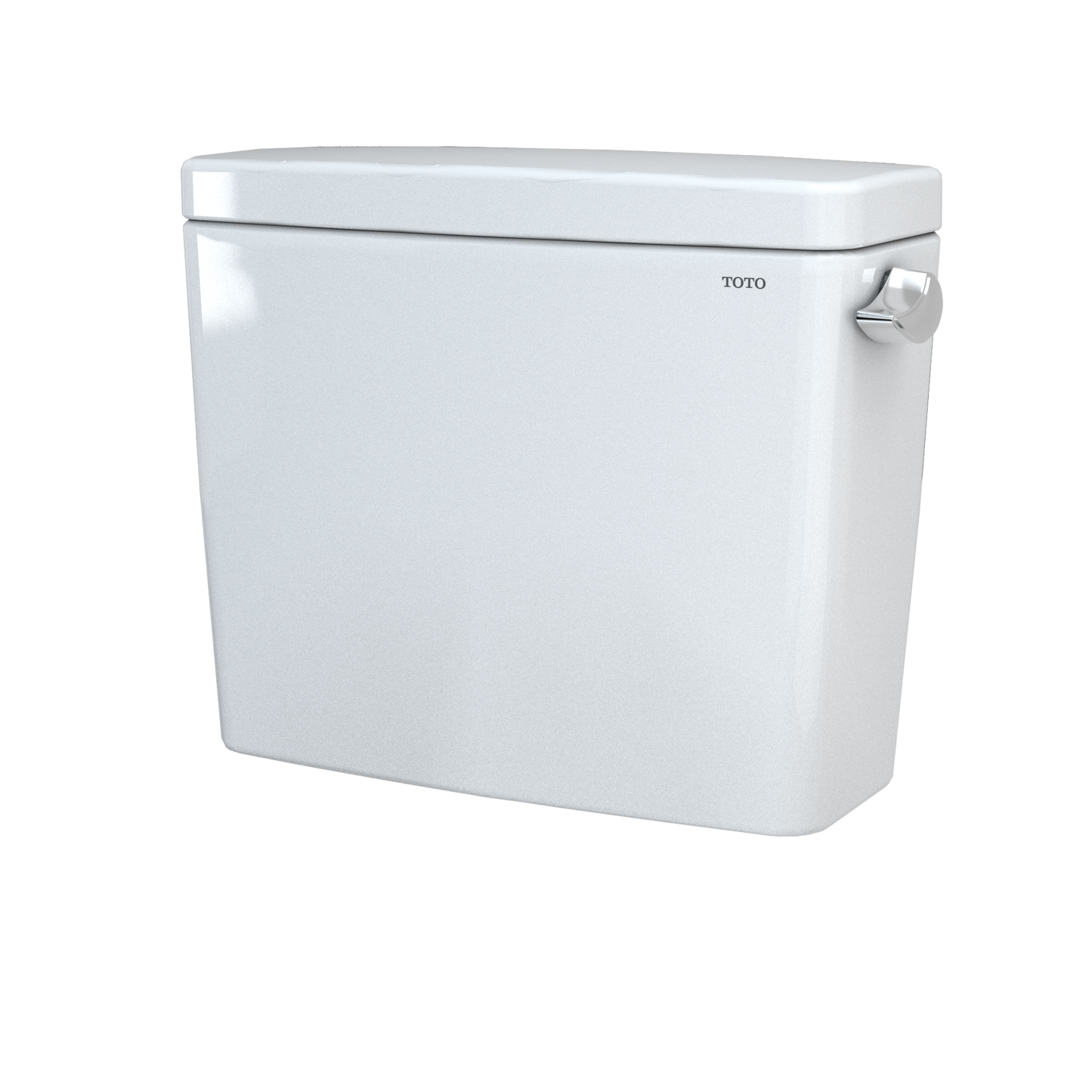 TOTO ST776ER#01 Drake 1.28 GPF Toilet Tank with Right-Hand Trip Lever , Cotton White