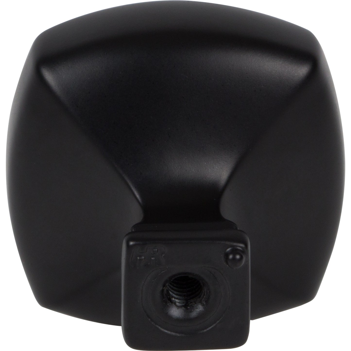 JEFFREY ALEXANDER 278L-MB Audrey 1-3/8" Diameter Square Knob - Matte Black
