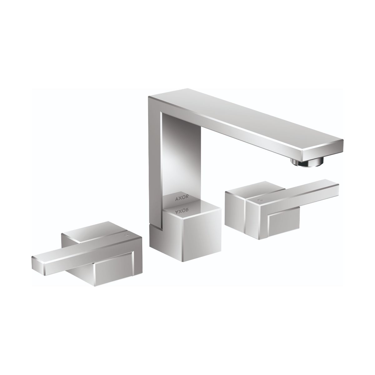 AXOR 46050001 Edge Widespread Faucet 130, 1.2 GPM - Chrome
