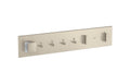 AXOR 12573821 ShowerComposition Thermostatic Module Trim for 4 Functions - Brushed Nickel