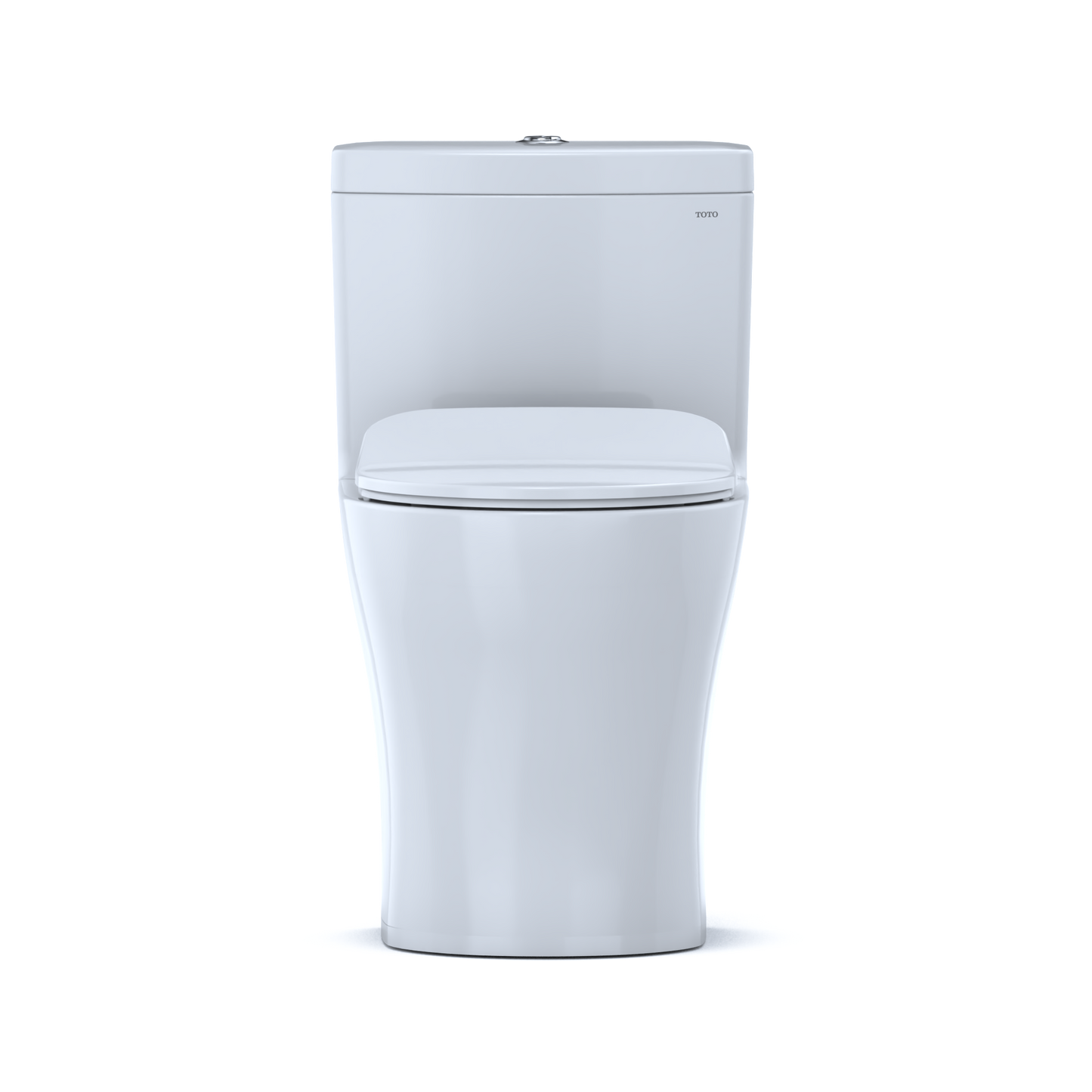 TOTO MS646234CEMFGN#01 Aquia IV One-Piece Elongated Dual Flush 1.28 and 0.9 GPF Universal Height , Cotton White