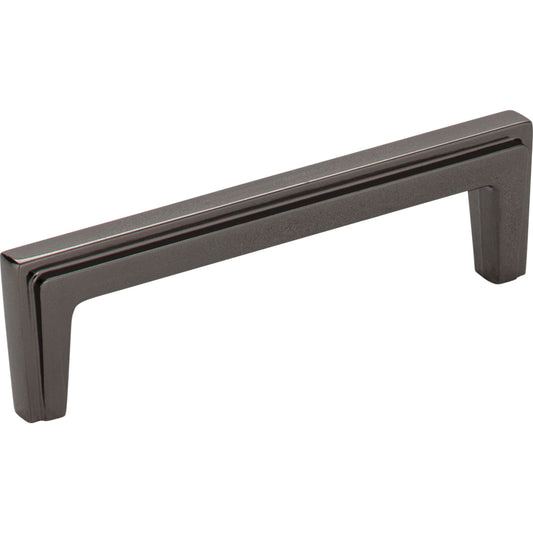 JEFFREY ALEXANDER 259-96BN Lexa 96 mm Center-to-Center Bar Pull , Black Nickel