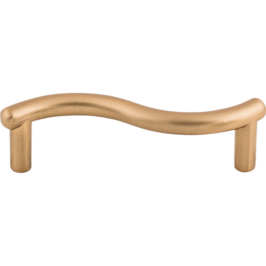 TOP KNOBS M1761 Spiral 3" Center to Center Bar Pull - Brushed Bronze