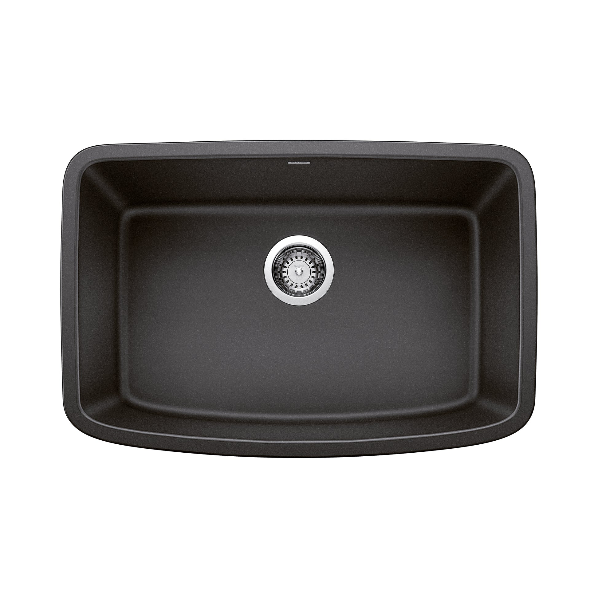 BLANCO 442552 Valea Valea SILGRANIT 27" Single Bowl Undermount Kitchen Sink - Anthracite in Anthracite