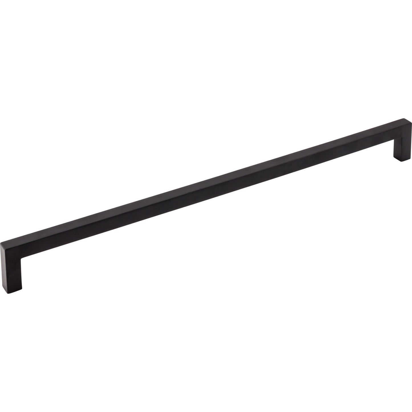 TOP KNOBS M2138 Square Bar 12 5/8" Center to Center Bar Pull - Flat Black