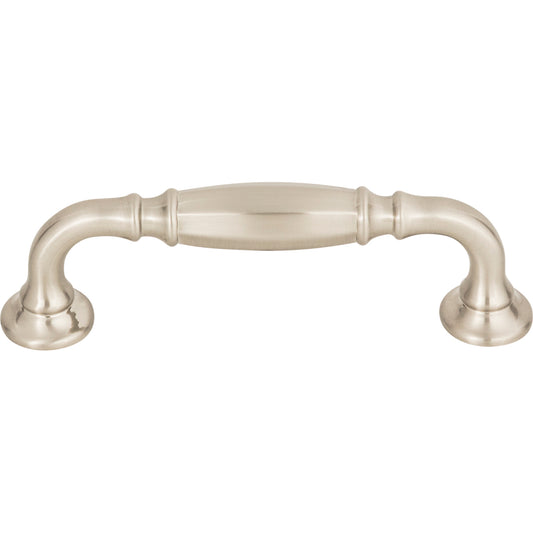 TOP KNOBS TK1051BSN Barrow 3 3/4" Center to Center Bar Pull - Brushed Satin Nickel