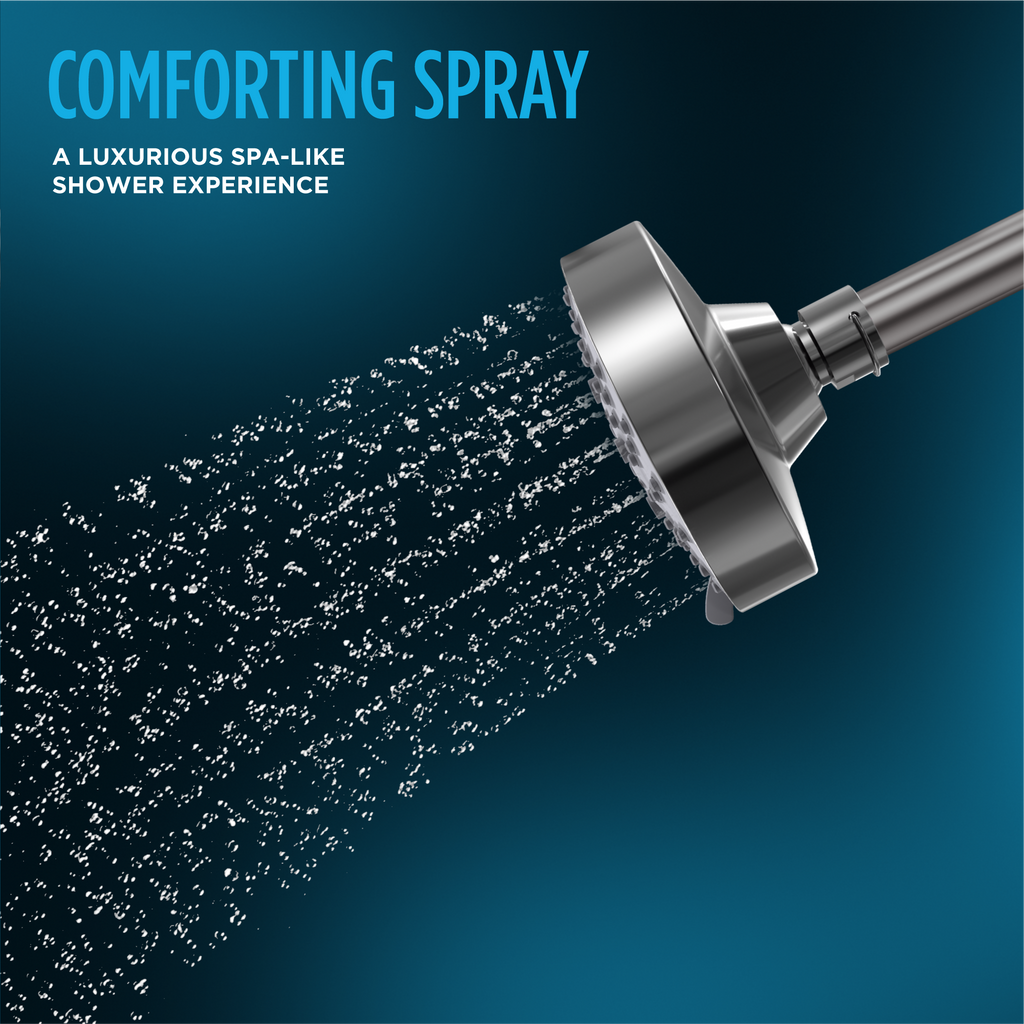 TOTO TBW03001U4#CP L Series 1.75 Gpm Multifunction 4 Inch Classic Round Showerhead - Polished Chrome