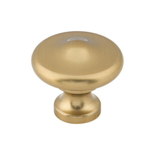 TOP KNOBS M2181 Peak 1 5/16" Diameter Round Knob - Honey Bronze