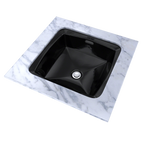 TOTO LT491#51 Connelly Square Undermount Bathroom Sink - Ebony