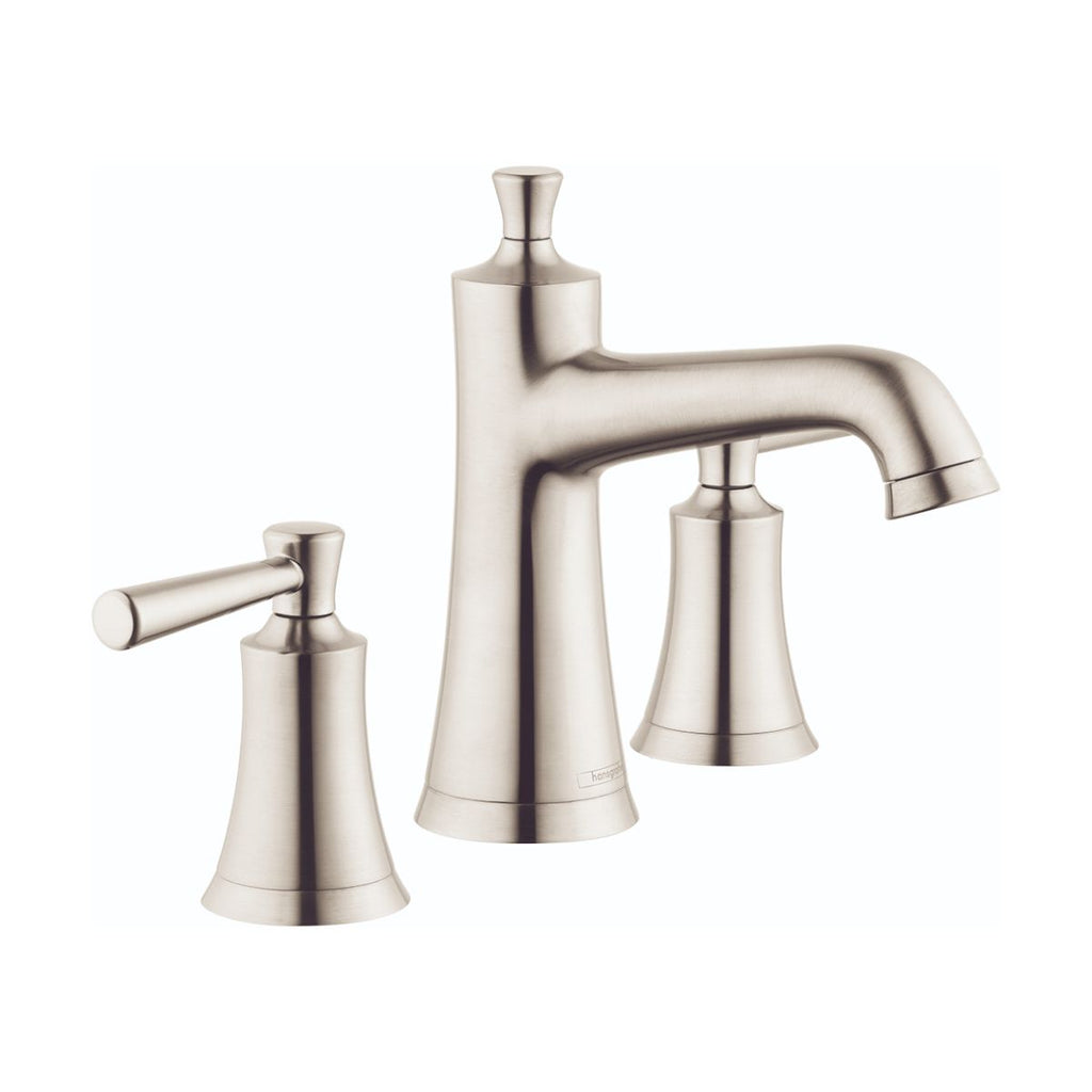 HANSGROHE 04774820 Joleena Widespread Faucet 100 with Pop-Up Drain, 1.2 GPM - Brushed Nickel