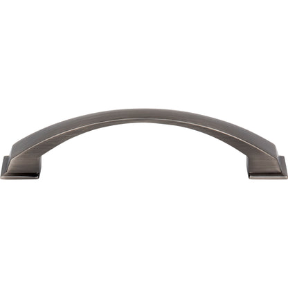 JEFFREY ALEXANDER 944-128BNBDL Roman 128 mm Center-to-Center Arch Pull - Brushed Pewter