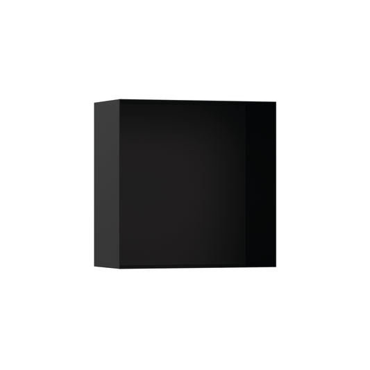 HANSGROHE 56079670 XtraStoris Minimalistic Wall Niche Frameless 12"x 12"x 5.5"  in Matte Black
