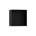 HANSGROHE 56079670 XtraStoris Minimalistic Wall Niche with Open Frame 12"x 12"x 5.5" - Matte Black