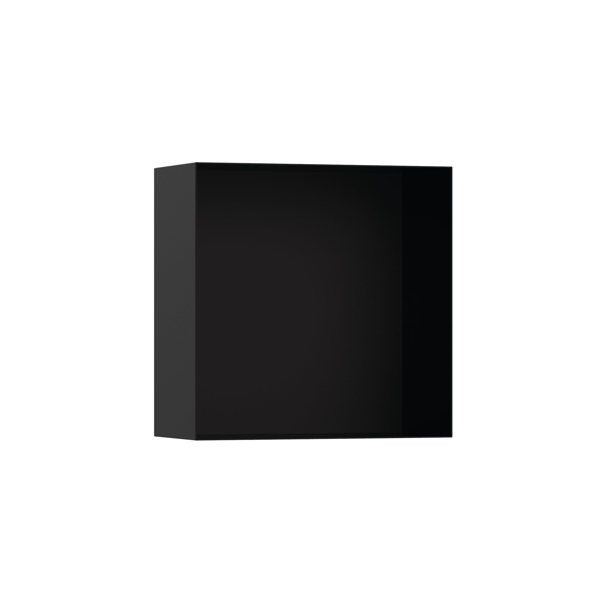 HANSGROHE 56079670 XtraStoris Minimalistic Wall Niche with Open Frame 12"x 12"x 5.5" - Matte Black