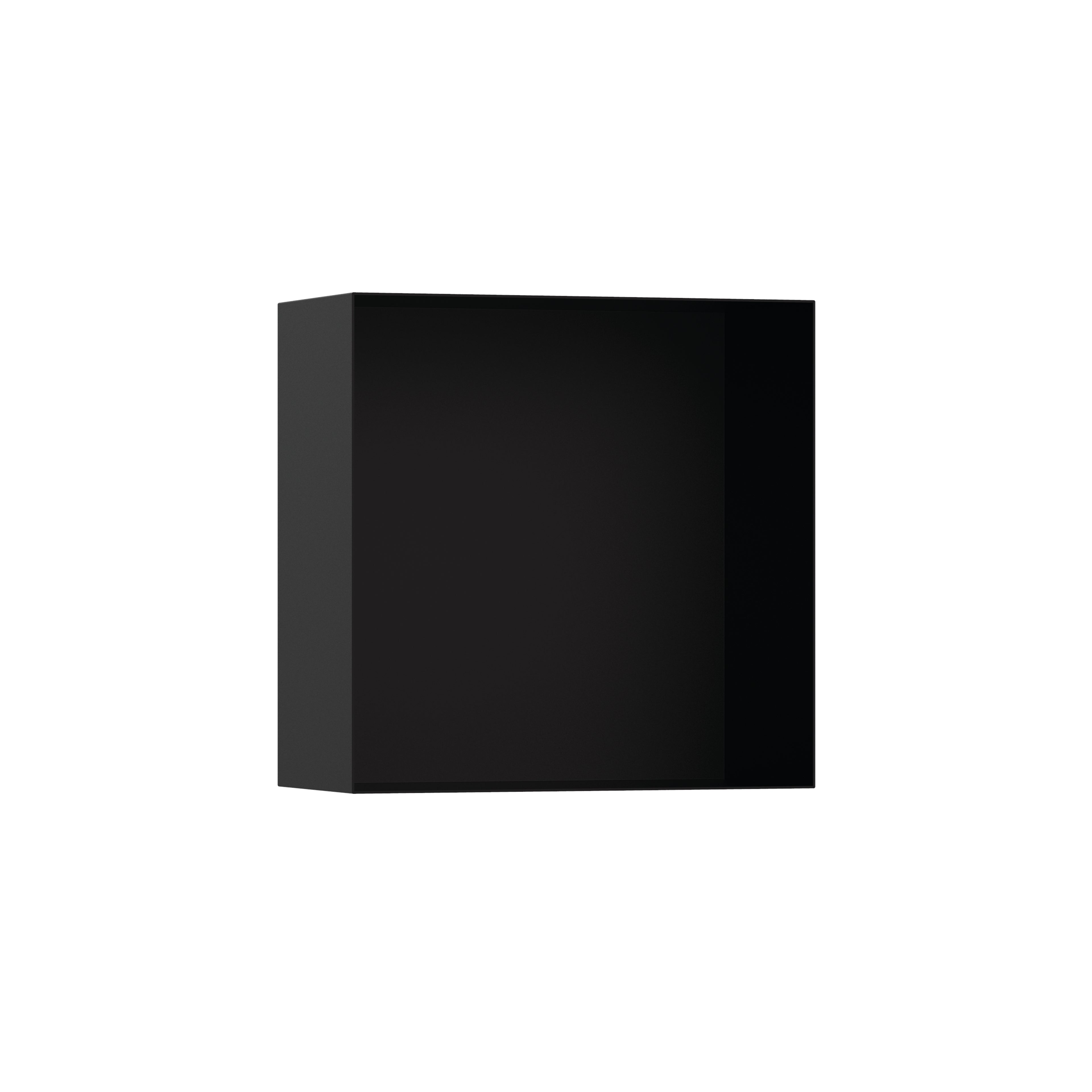 HANSGROHE 56079670 XtraStoris Minimalistic Wall Niche with Open Frame 12"x 12"x 5.5" - Matte Black