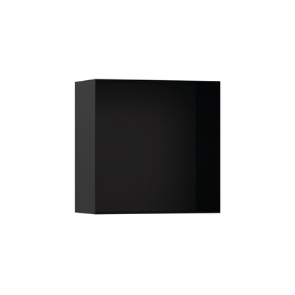 HANSGROHE 56079670 XtraStoris Minimalistic Wall Niche with Open Frame 12"x 12"x 5.5" - Matte Black