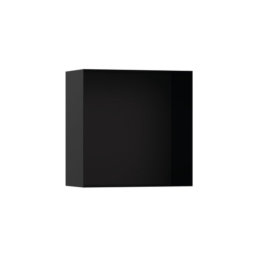 HANSGROHE 56079670 XtraStoris Minimalistic Wall Niche with Open Frame 12"x 12"x 5.5" - Matte Black