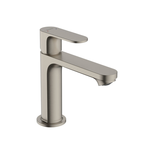 HANSGROHE 72517821 Rebris S Single-Hole Faucet 110 with Pop-Up Drain, 1.2 GPM - Brushed Nickel