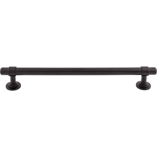 TOP KNOBS TK3008BLK Ellis 18" Center to Center Appliance Pull - Flat Black