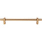 JEFFREY ALEXANDER 598-18SBZ Larkin Knurled Center 18" Center-to-Center Appliance Pull - Satin Bronze