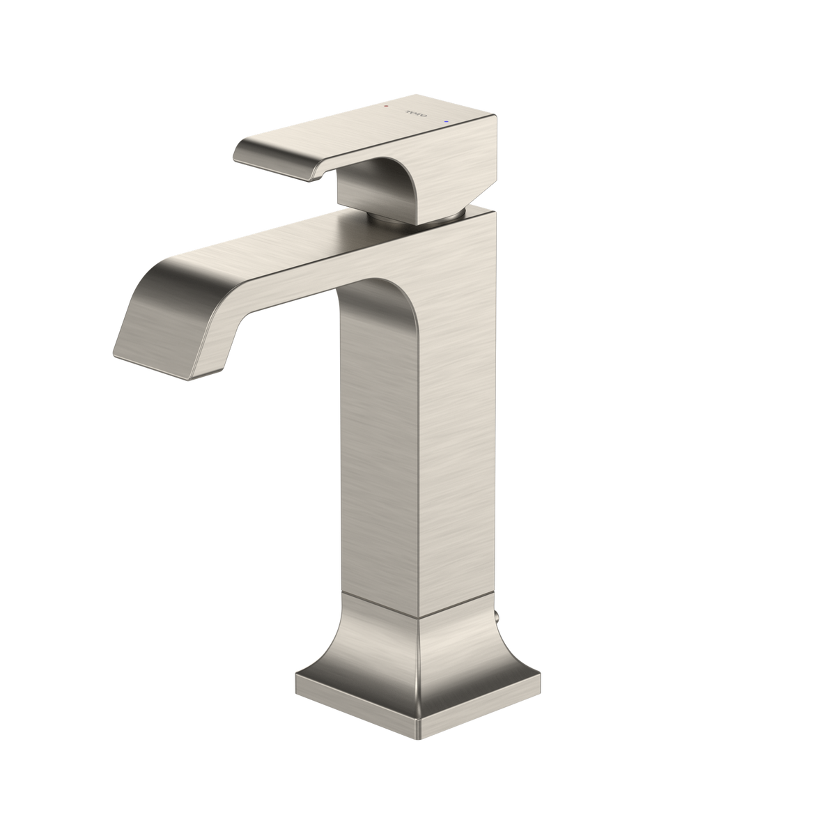 TOTO TLG08303U#BN Gc 1.2 Gpm Single Handle Semi-Vessel Bathroom Sink Faucet With Comfort Glide Technology - Brushed Nickel