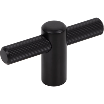 TOP KNOBS TK3251BLK Dempsey 2 1/2" Length Bar Knob - Flat Black