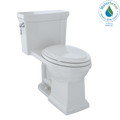 TOTO MS814224CUFG#11 Promenade Ii 1G One-Piece Elongated 1.0 Gpf Universal Height Toilet With Cefiontect - Colonial White