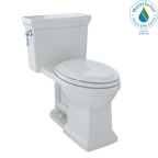 TOTO MS814224CUFG#11 Promenade Ii 1G One-Piece Elongated 1.0 Gpf Universal Height Toilet With Cefiontect - Colonial White