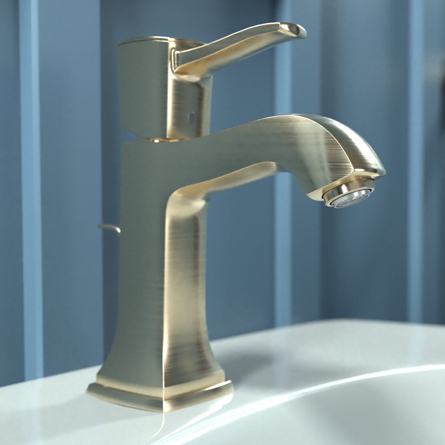 HANSGROHE 31300141 Metropol Classic Single-Hole Faucet 110 with Pop-Up Drain, 1.2 GPM - Brushed Bronze