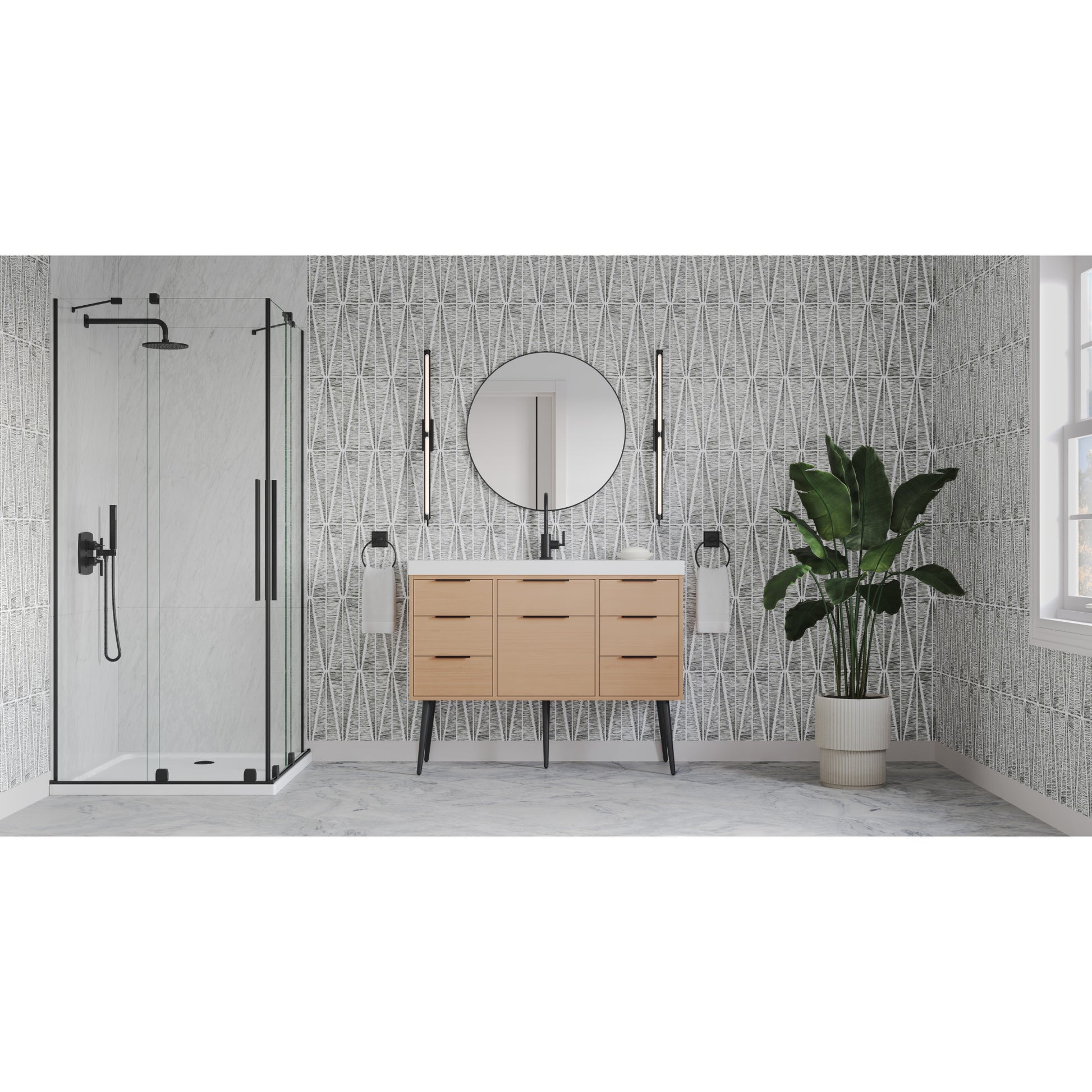 JEFFREY ALEXANDER VKGAR48NOPRE - Natural Oak