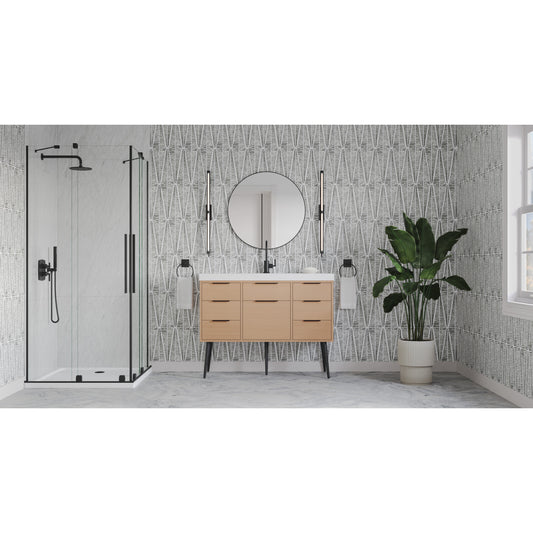 JEFFREY ALEXANDER VKGAR48NOPRE - Natural Oak