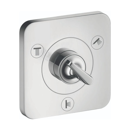 AXOR 36772001 Citterio E Diverter Trim Trio/Quattro 5" x 5" - Chrome