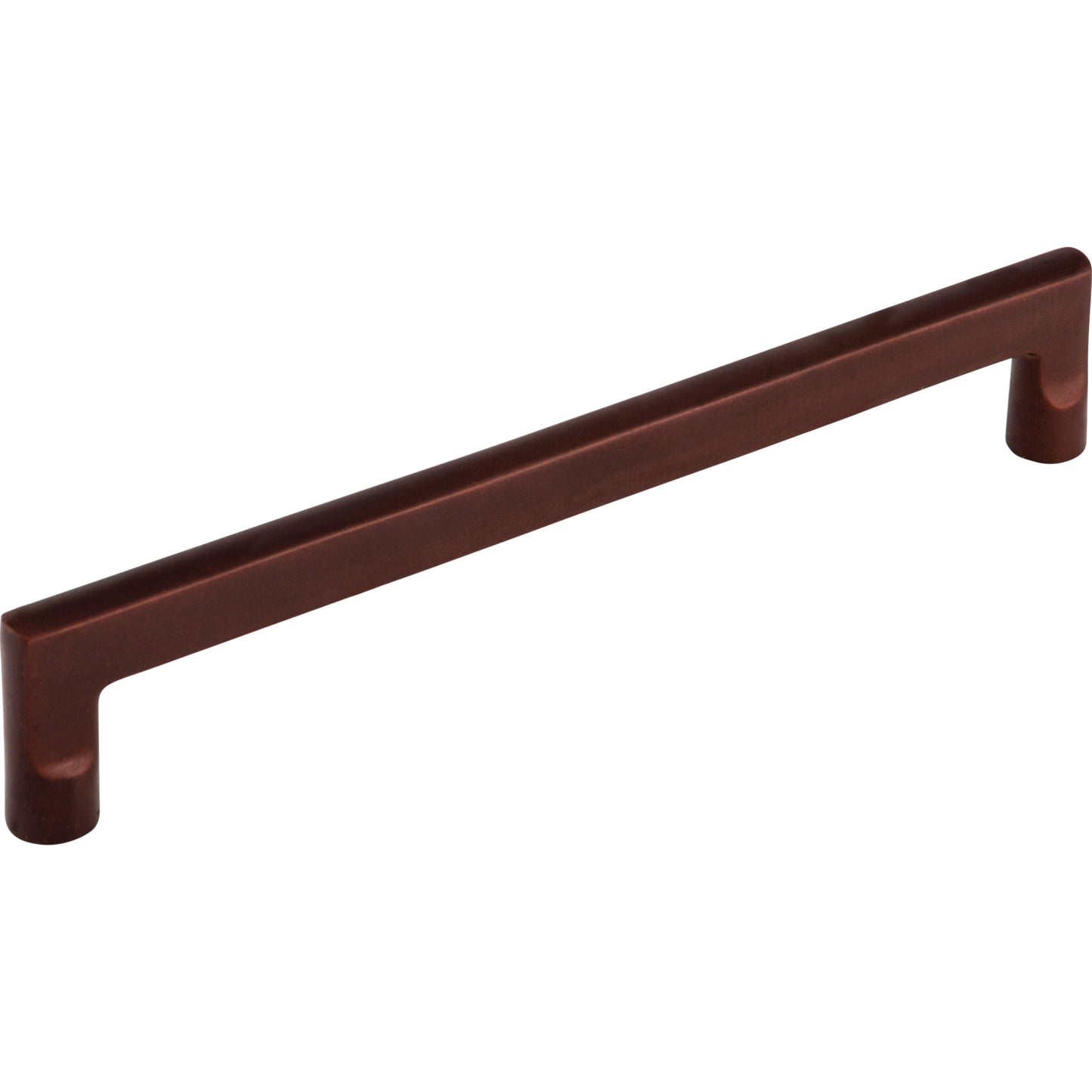 TOP KNOBS M1373 Aspen Flat Sided 9" Center to Center Bar Pull - Mahogany Bronze