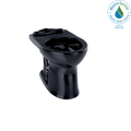 TOTO C453CUF#51 Drake Ii Universal Height Round Toilet Bowl - Ebony
