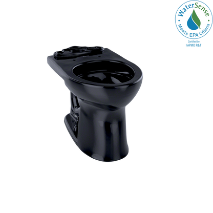TOTO C453CUF#51 Drake Ii Universal Height Round Toilet Bowl - Ebony