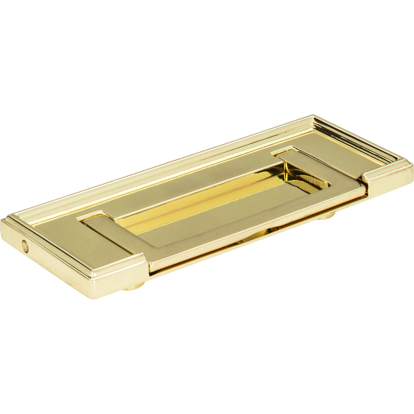 ATLAS 381-PB Campaign 3" Center to Center Drop Handle - Polished Brass