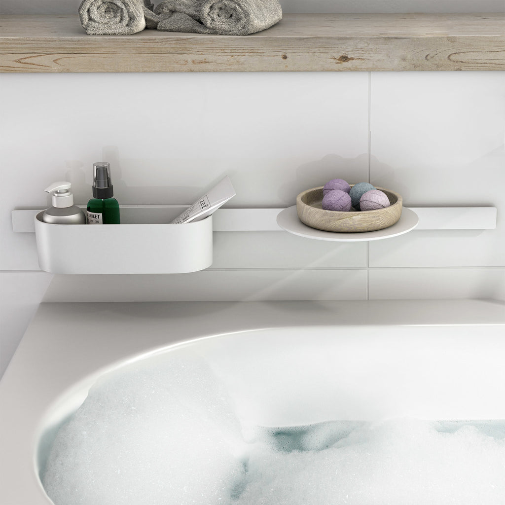 HANSGROHE 27912700 WallStoris Storage Basket- Deep - Matte White