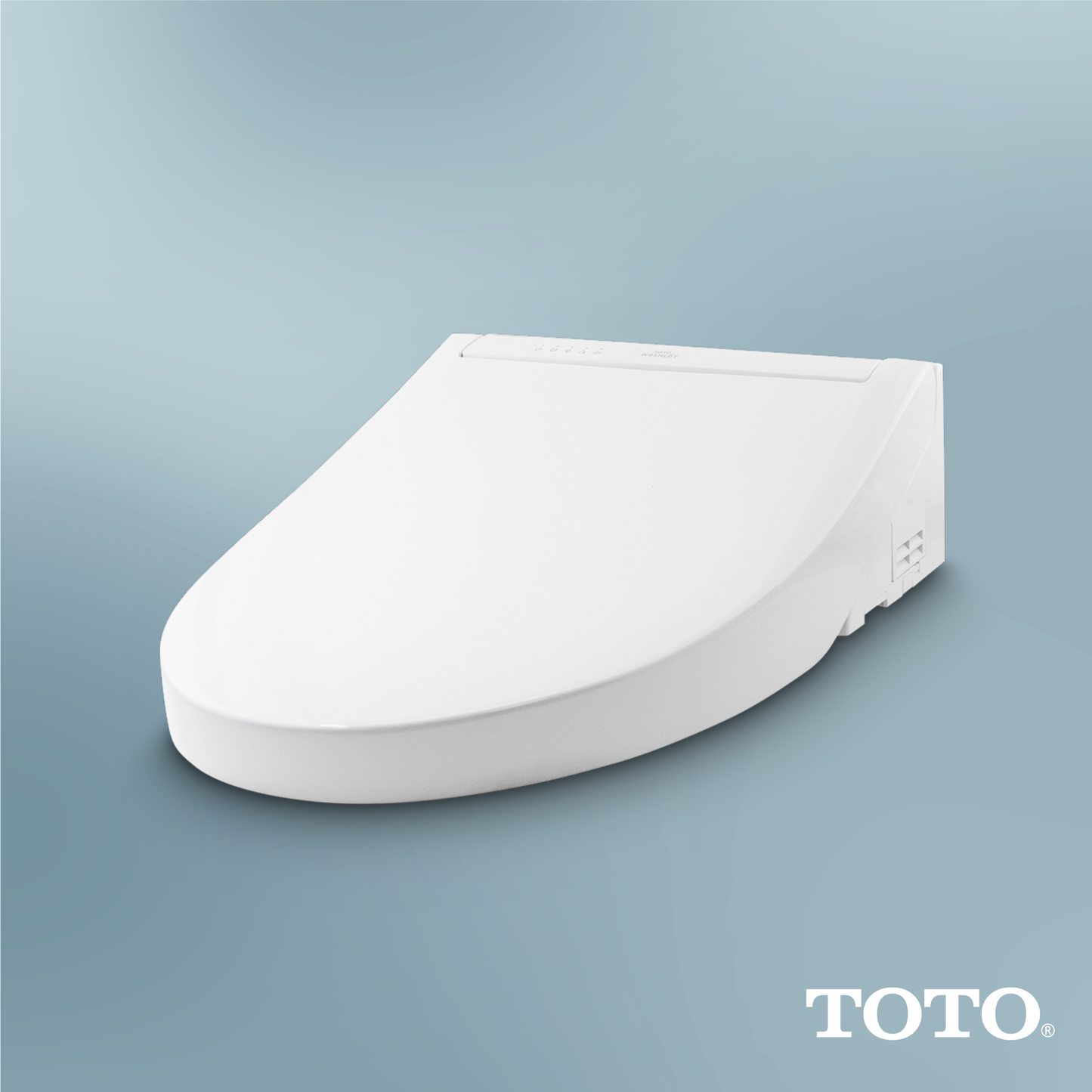 TOTO SW3084#01 WASHLET C5 Electronic Bidet Toilet Seat with PREMIST and EWATER+ Wand Cleaning , Cotton White