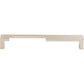 TOP KNOBS TK257BSN Modern Metro Notch Pull A 7" Center to Center Bar Pull - Brushed Satin Nickel