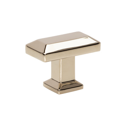 ATLAS A661-PN Sweetbriar Lane 1 3/8" Length Rectangle Knob - Polished Nickel