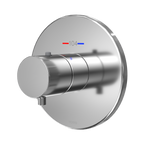 TOTO TBV01406U#CP Round Thermostatic Mixing Valve Shower Trim - Polished Chrome