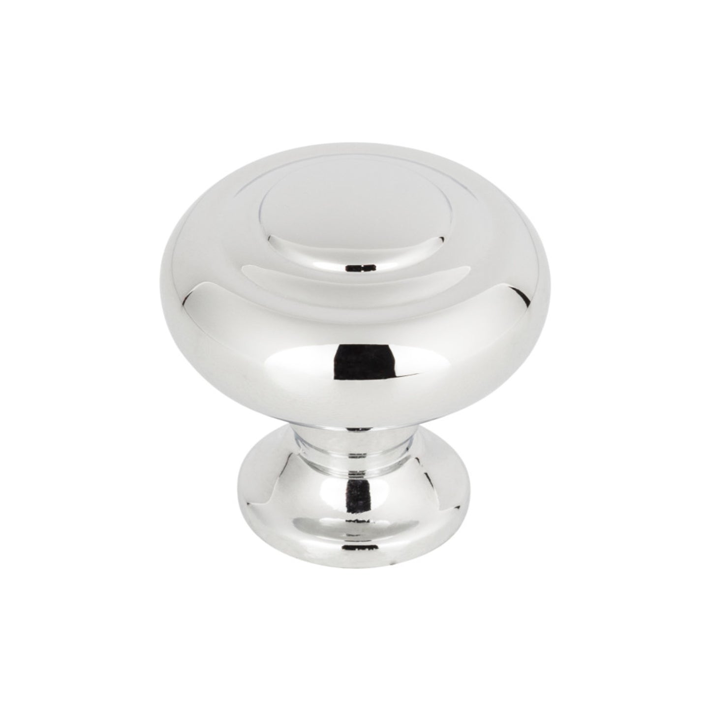 TOP KNOBS TK1000PC Kent 1-1/4" Diameter Mushroom Knob - Polished Chrome