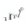 HANSGROHE 31404001 Metris 4-Hole Roman Tub Set Trim with 1.75 GPM Handshower - Chrome